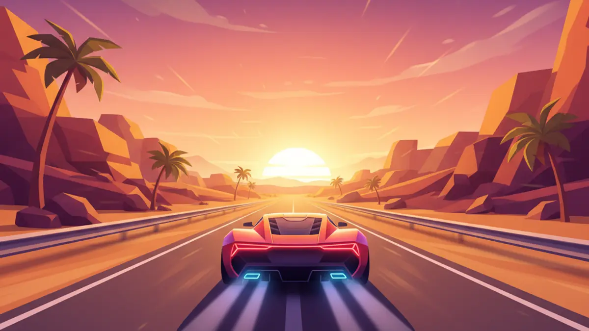Neon Driftline